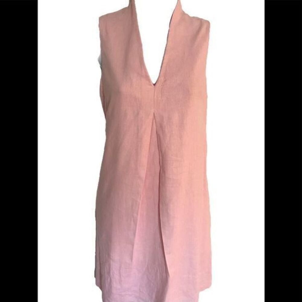 Tommy Bahama Sleeveless V-Neck Shift Dress in Light Pink